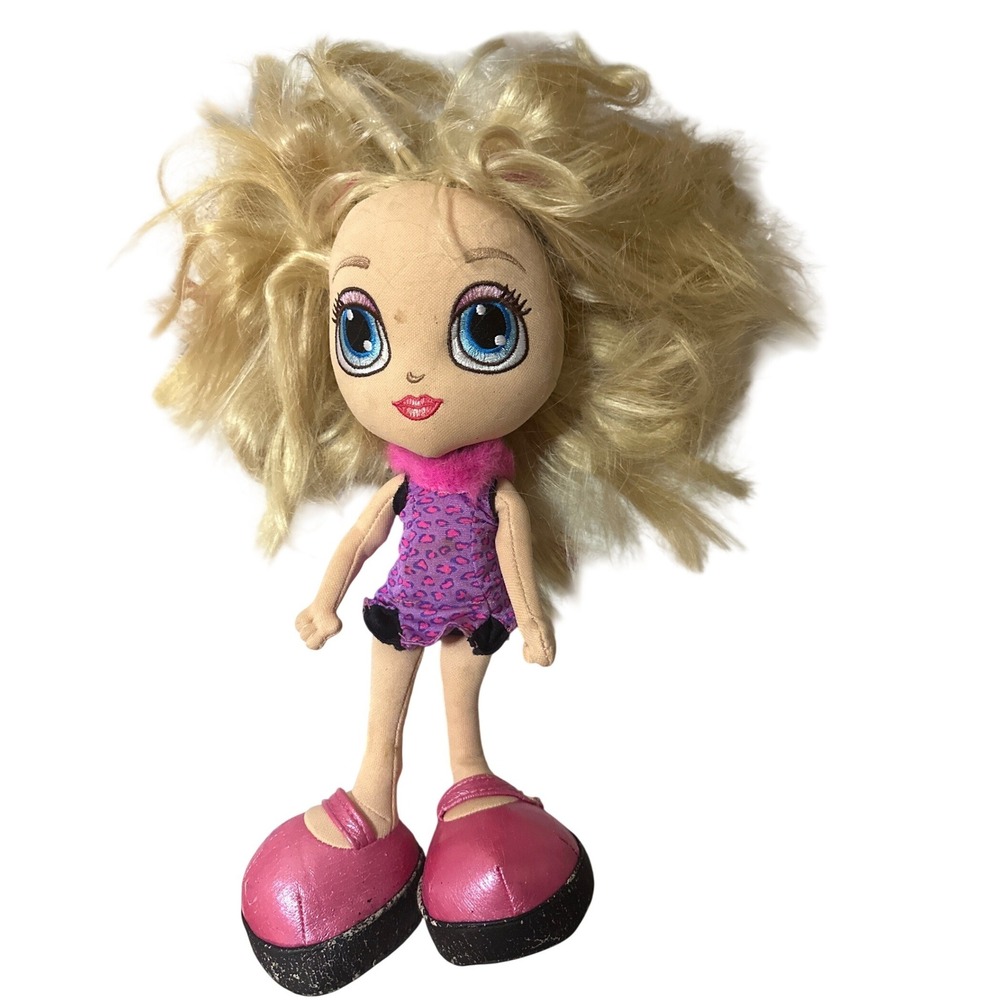 Vintage 2000 Mattel Diva Starz Alexa Plush Doll Blonde Hair Blue Eyes Y2K Toy